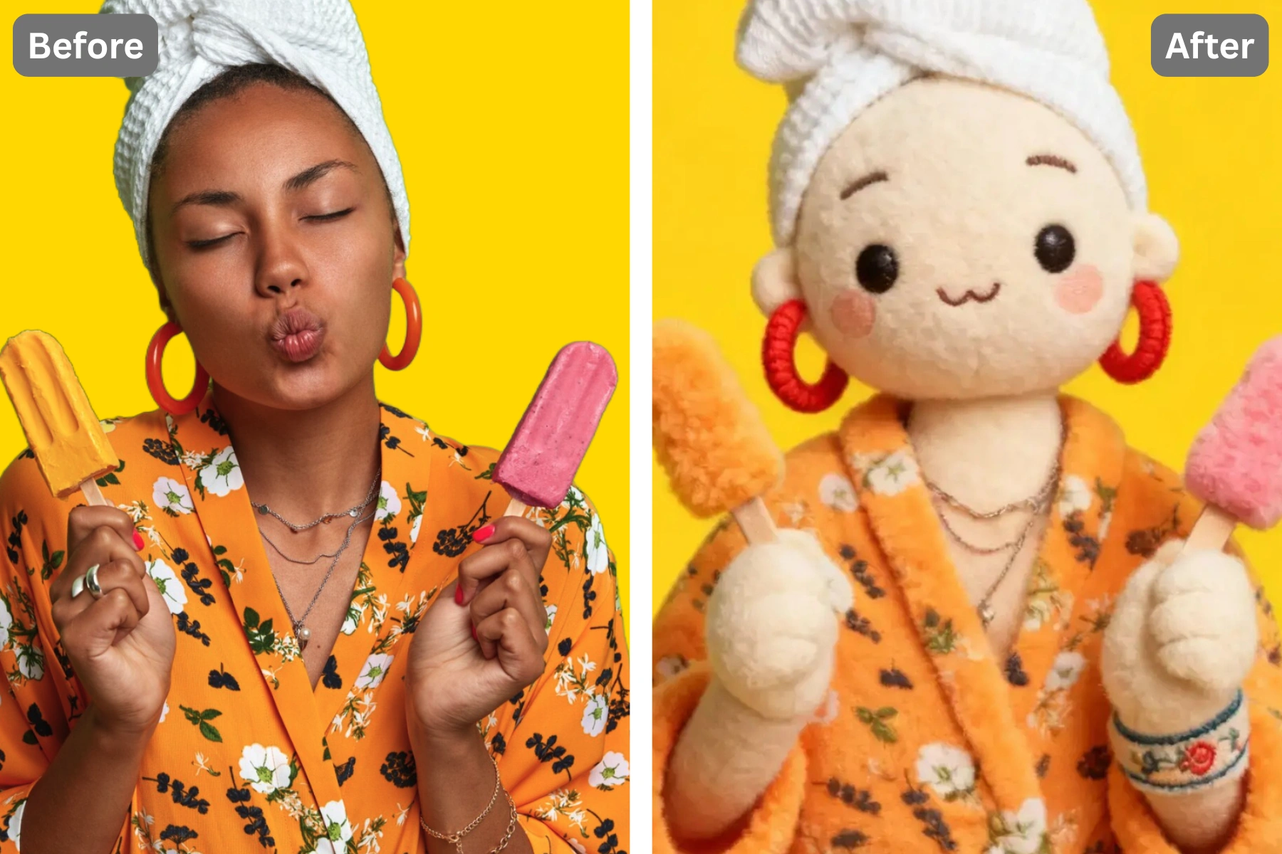 Patternful AI - Give Your Photos a Soft Plush Makeover image