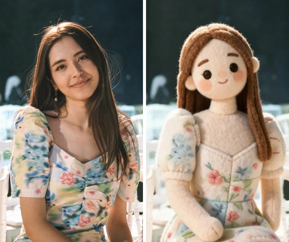Patternful AI - Plush Toy Filter example
