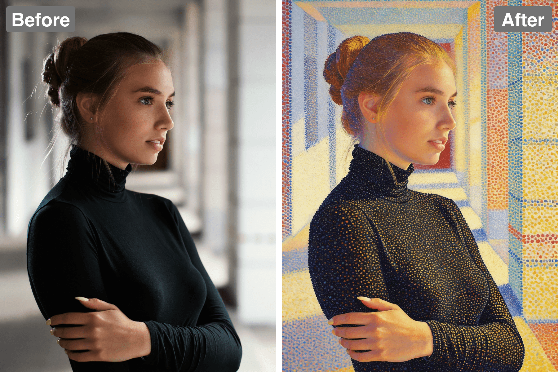 Patternful AI - The Science and Art of Optical Color Mixing image