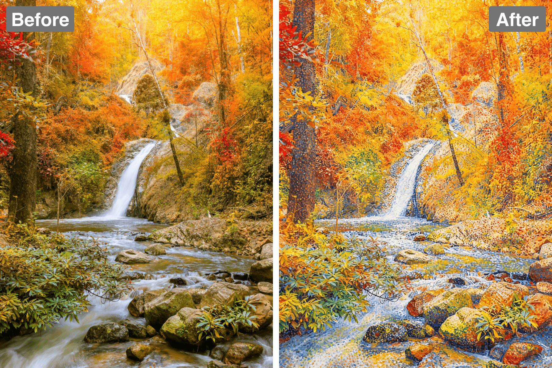 Patternful AI - Render Your Photos in Luminous Dots image