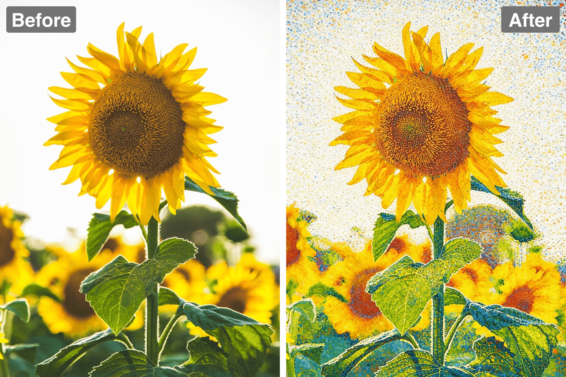 Patternful AI - Create Mesmerizing Dotted Artworks image