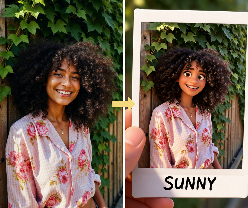 Patternful AI - Polaroid Maker Filter example