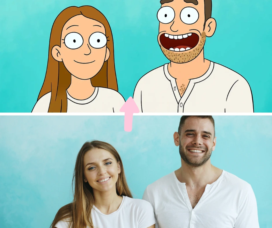 Patternful AI - Rick And Morty Filter example