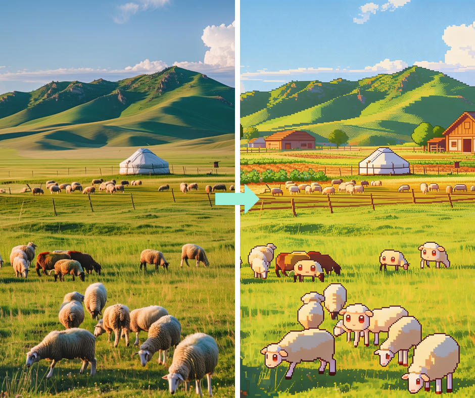 Patternful AI - Stardew Valley Filter example