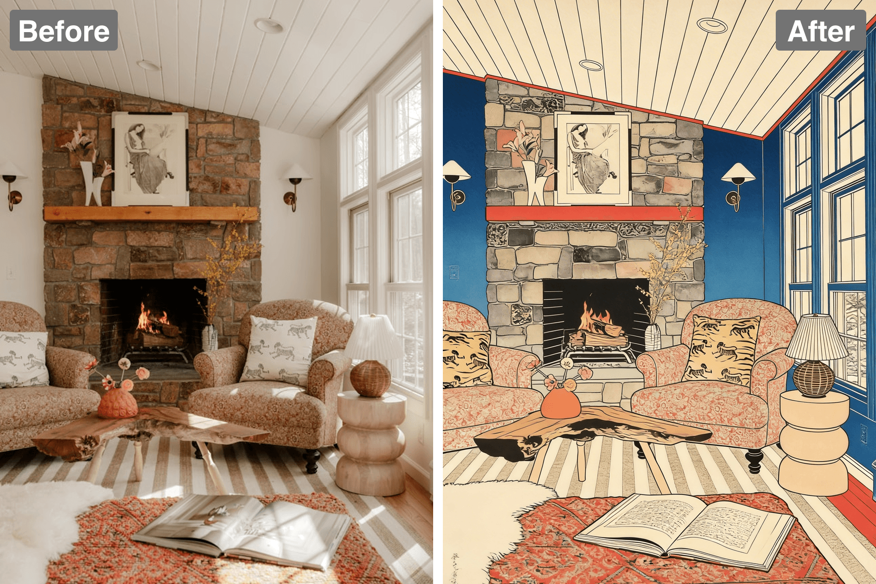 Patternful AI - Create Stunning Ukiyo-e-Inspired Art image