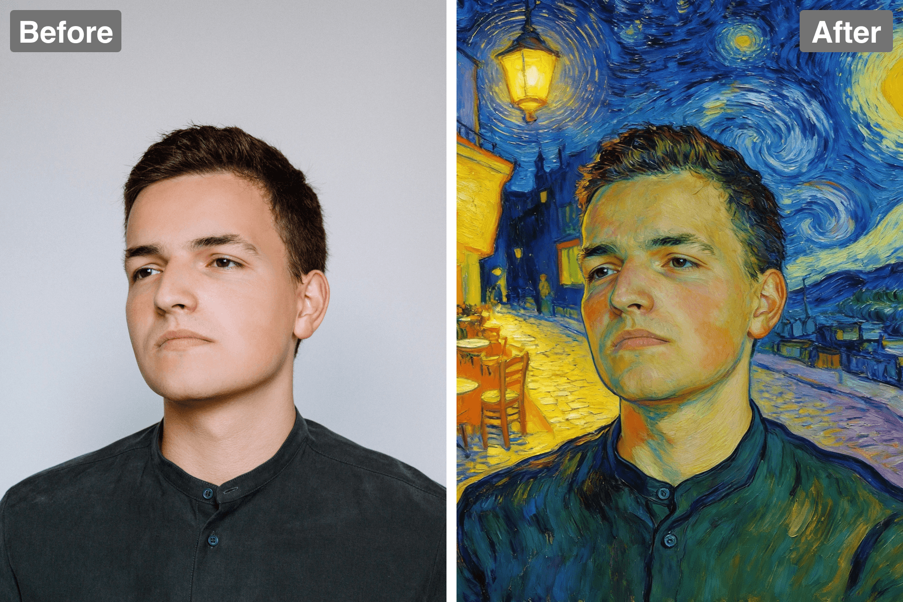 Patternful AI - Swirling Brushstrokes of a Master Painter image