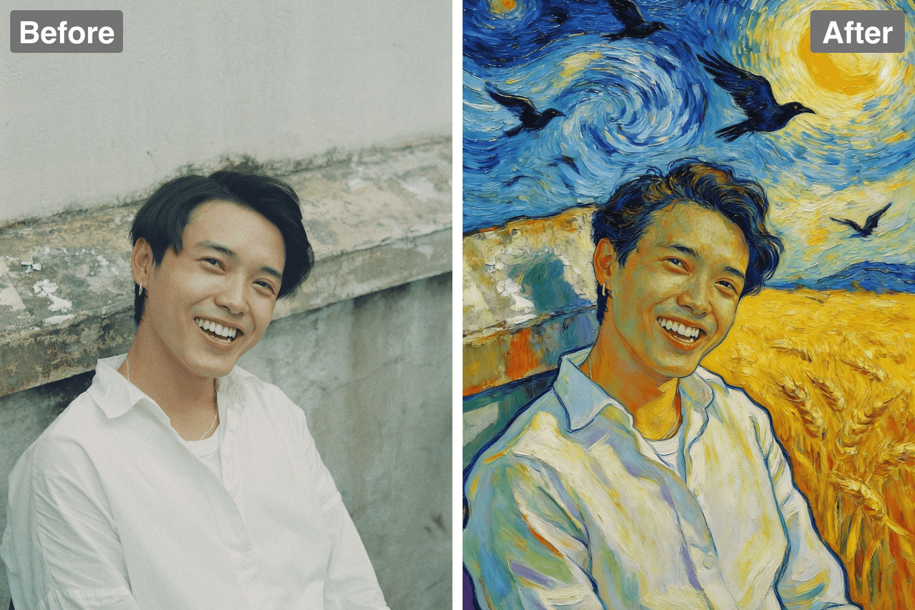 Patternful AI - Share Stunning Van Gogh Art on Social Media image