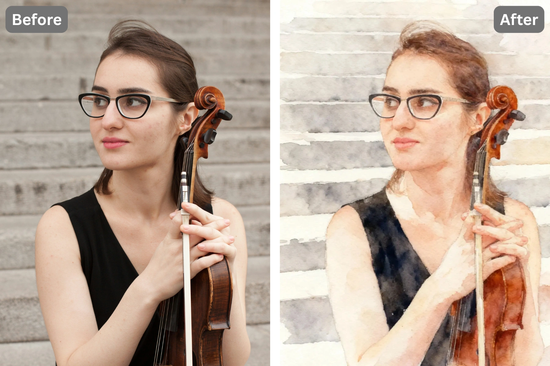 Patternful AI - Turn Your Photos into Watercolor Paintings image