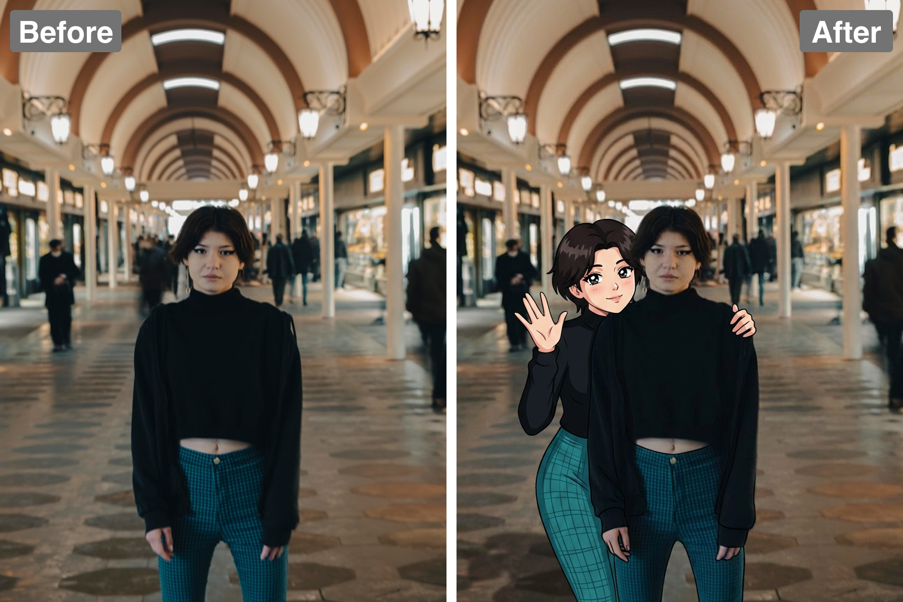Patternful AI - A Cartoon Double That Matches You image