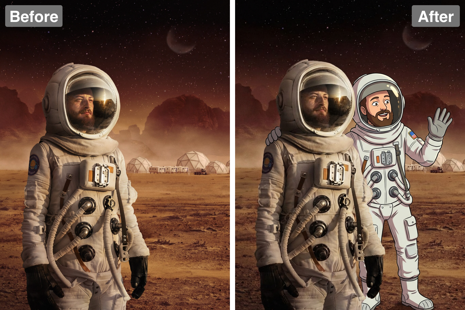 Patternful AI - Naturally Posed Together image