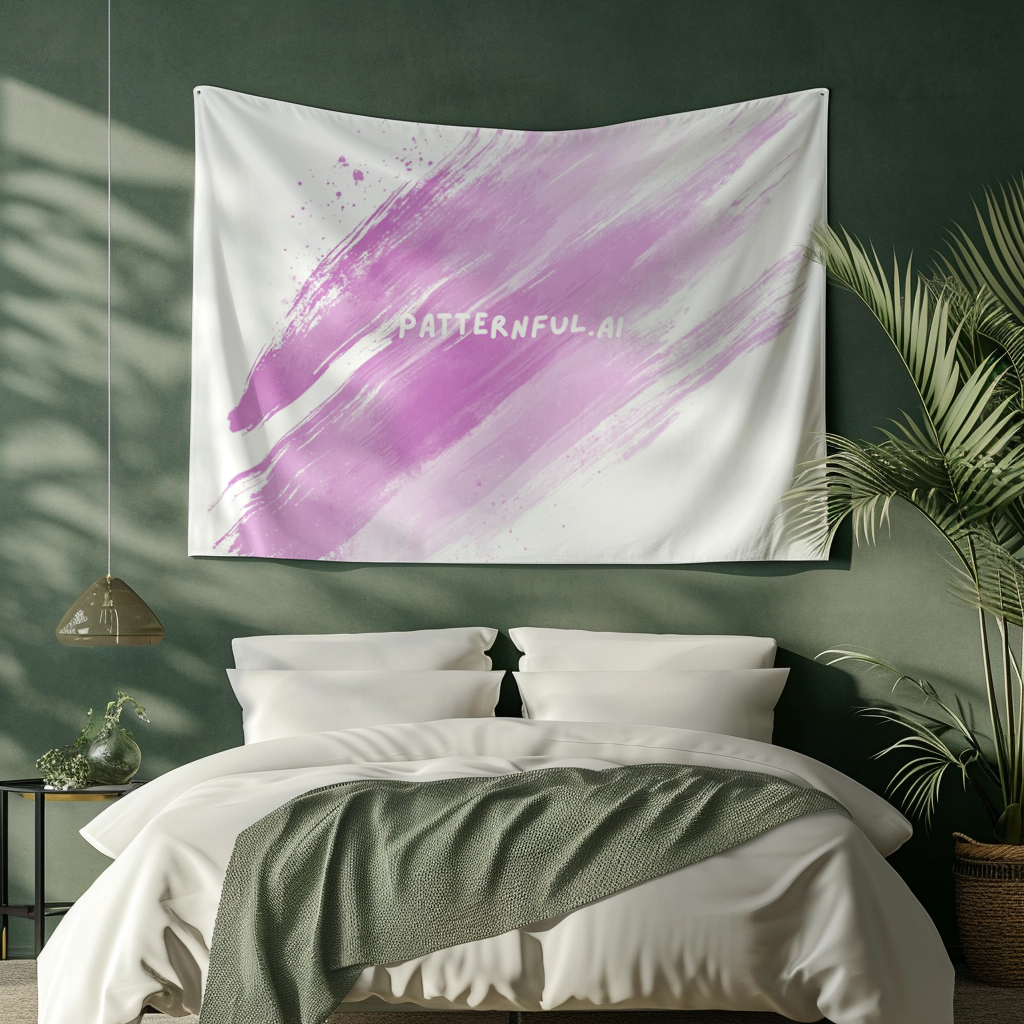 wall-tapestry-mockup-on-bedroom-wall-with-bed-and-plants-11