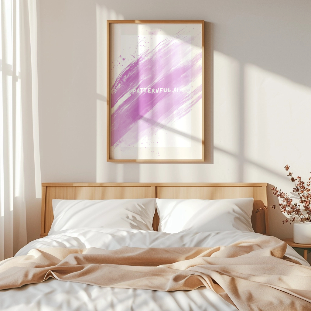 framed-poster-mockup-on-light-wall-above-bed-13