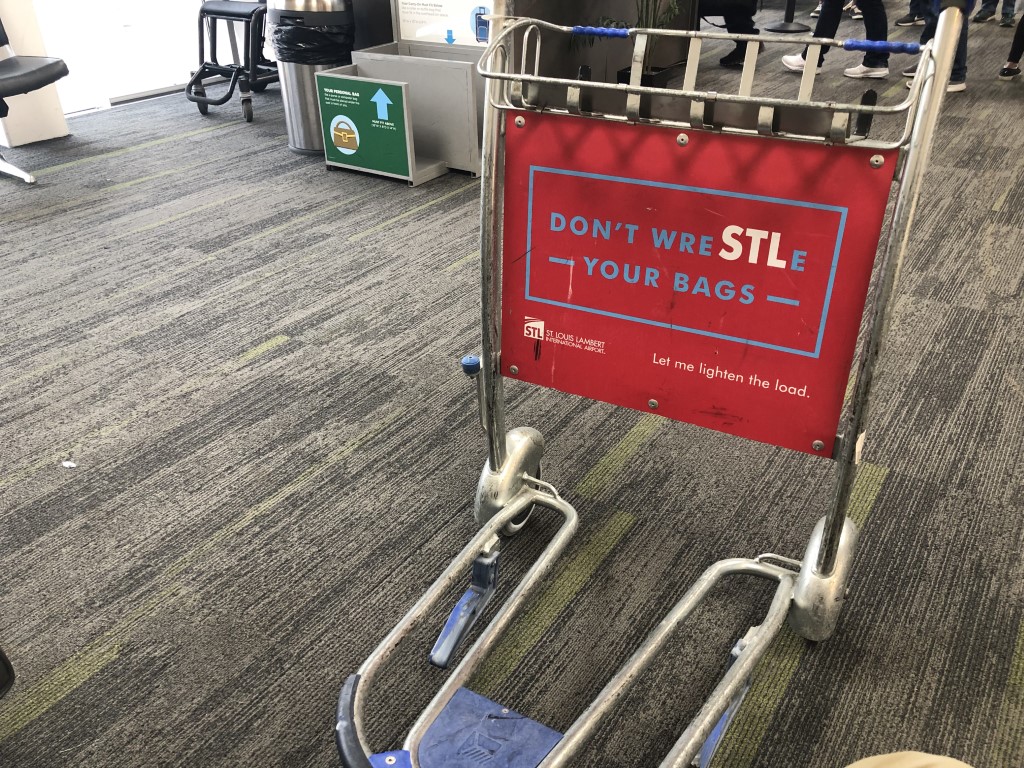 Don’t wreSTLe your bags