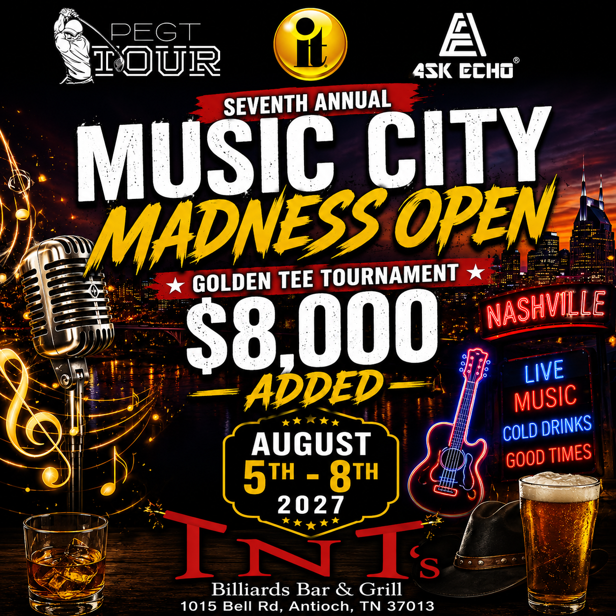 MUSIC CITY MADNESS OPEN