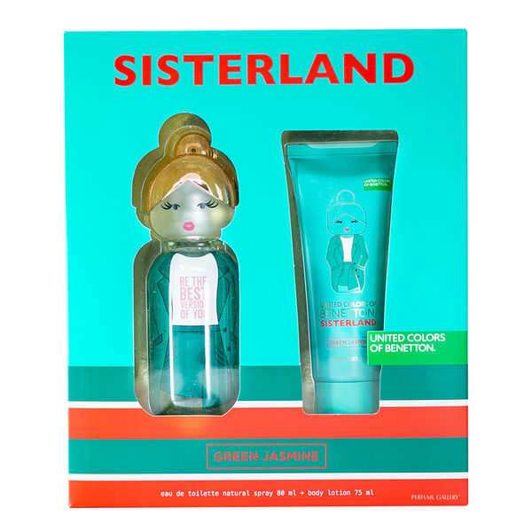 BNT SISTERLAND GREEN JASMINE EDT 80ML + BODY LOTION 75ML