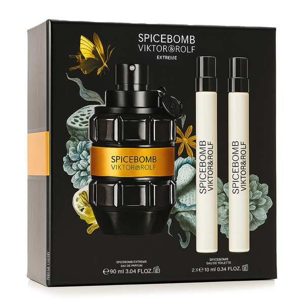 SET SPICEBOMB EXTREME EDP 90ML + 2 PERFUMEROS 10 ML