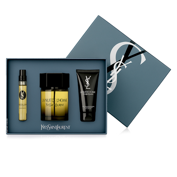 SET LA NUIT DE L HOMME EDT 100ML + GEL DE DUCHA 50ML + PERFUMERO 10ML