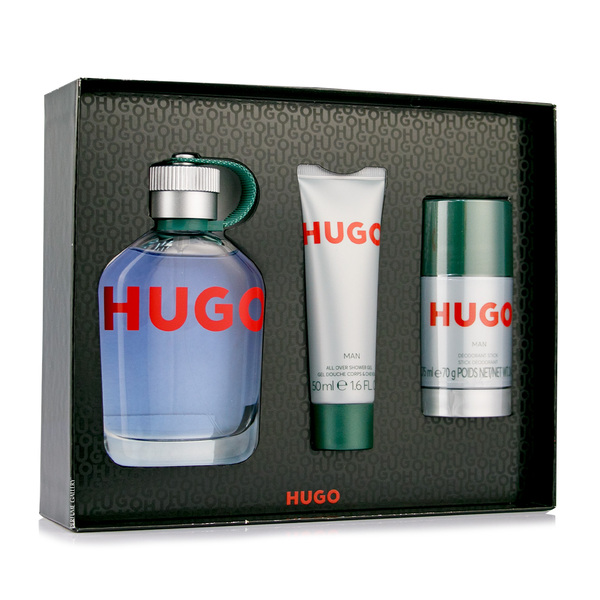 SC HUGO BOSS MAN EDT 125ML + DESODORANTE 75 ML + GEL DE DUCHA 50ML