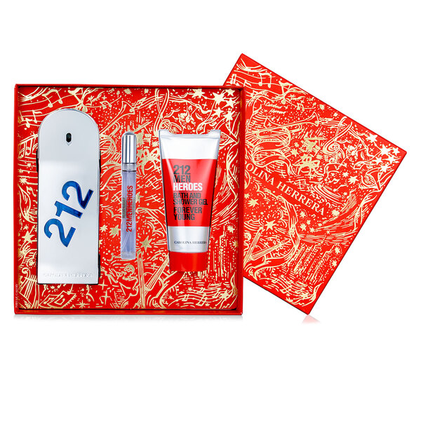 SC 212 HEROES EDT 90ML + GEL DE DUCHA 100ML + PERFUMERO 10ML