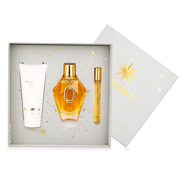 SD MILLION GOLD EDP 90 ML + CREMA CORPORAL 100 ML + PERFUMERO 10ML