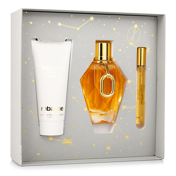 SD MILLION GOLD EDP 90 ML + CREMA CORPORAL 100 ML + PERFUMERO 10ML