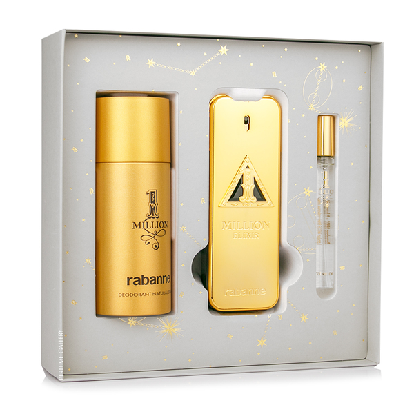 SC 1 MILLION ELIXIR PARFUM 100ML + DESODORANTE 1 MILLION 150 ML + PERFUMERO 10ML