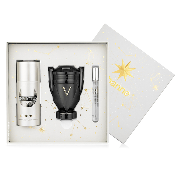 SC INVICTUS VICTORY ELIXIR PARFUM 100ML + DESODORANTE INVICTUS + PERFUMERO 10ML