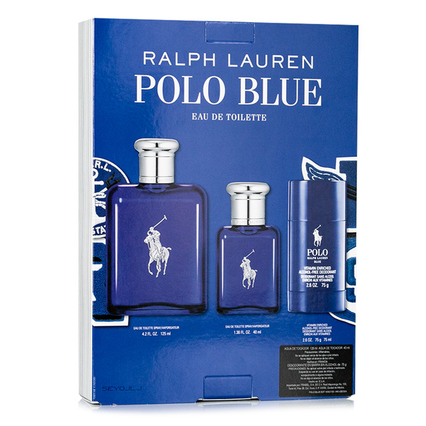 SC POLO BLUE EDT 125ML + POLO BLUE EDT 40ML + DESODORANTE 75GR