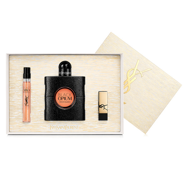  BLACK OPIUM EDP 90ML + PERFUMERO 10ML + LABIAL