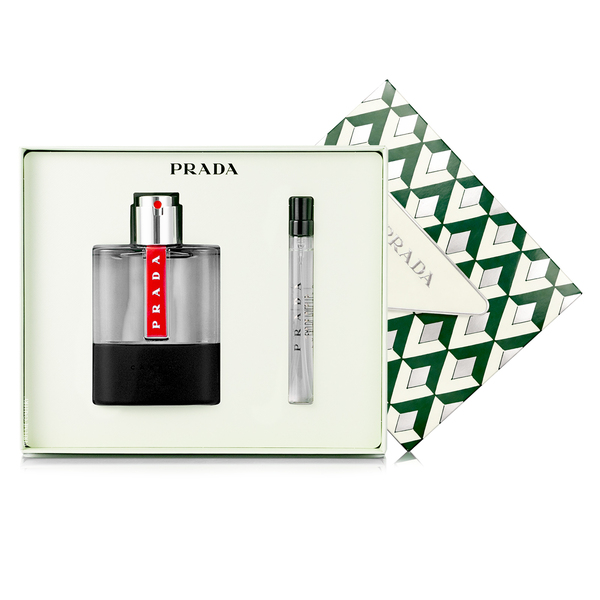 SC PRADA LUNA ROSSA CARBON EDT 100ML + PERFUMERO 10ML