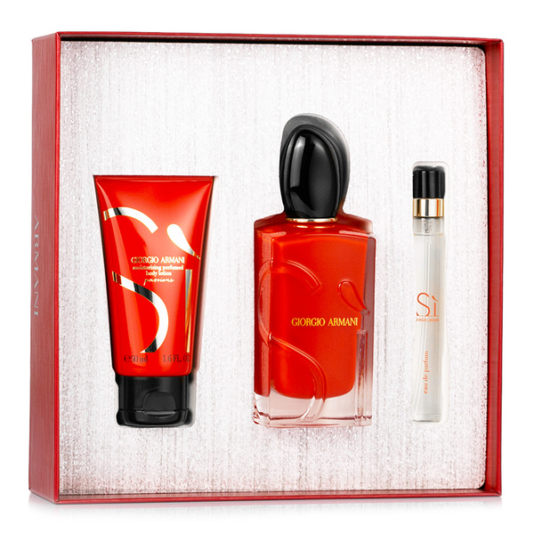 SD SI PASSIONE EDP 100ML + CREMA CORPORAL 50 ML + PERFUMERO 10ML