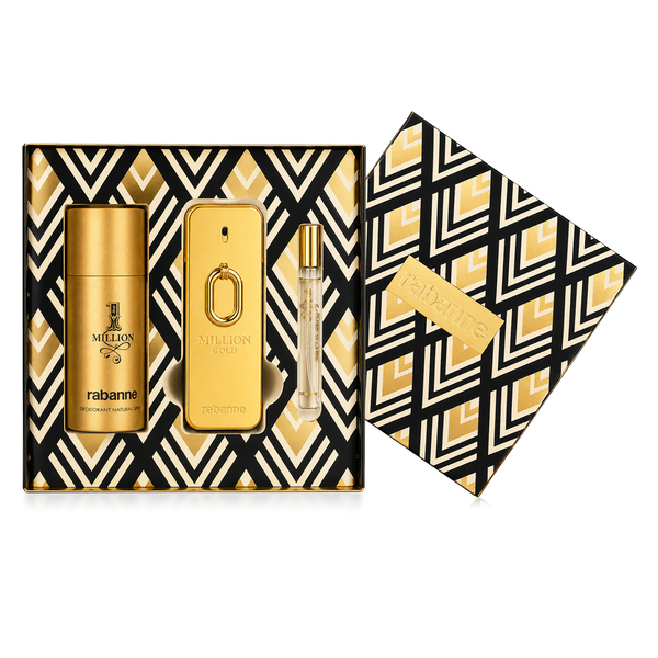 SC 1 MILLION GOLD EDP 100ML + DESODORANTE 150ML + PERFUMERO 10ML