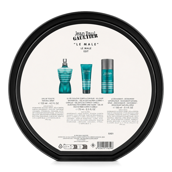  LE MALE EDT 125ML + GEL DE DUCHA
