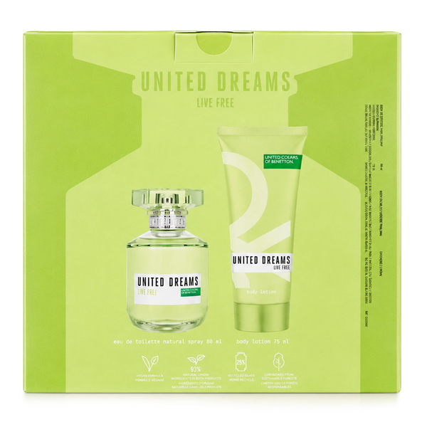 SD LIVE FREE EDT 80 ML + CREMA CORPORAL 75ML