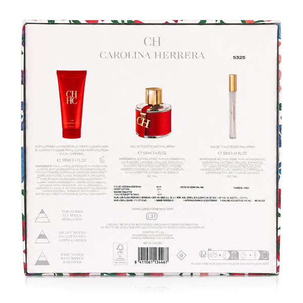  EDT 100ML + CREMA CORPORAL 100ML + PERUFMERO 10ML