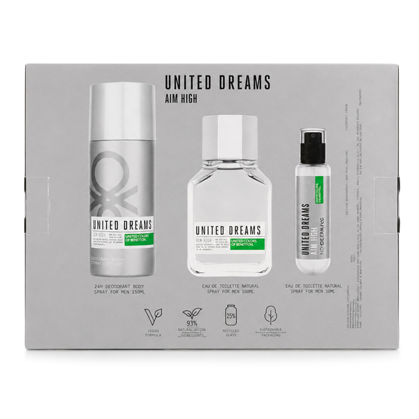 SC AIM HIGH EDT 100ML + AIM HIGH EDT 30 ML + DESODORANTE 150ML