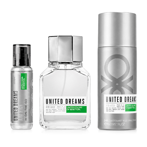 SC AIM HIGH EDT 100ML + AIM HIGH EDT 30 ML + DESODORANTE 150ML