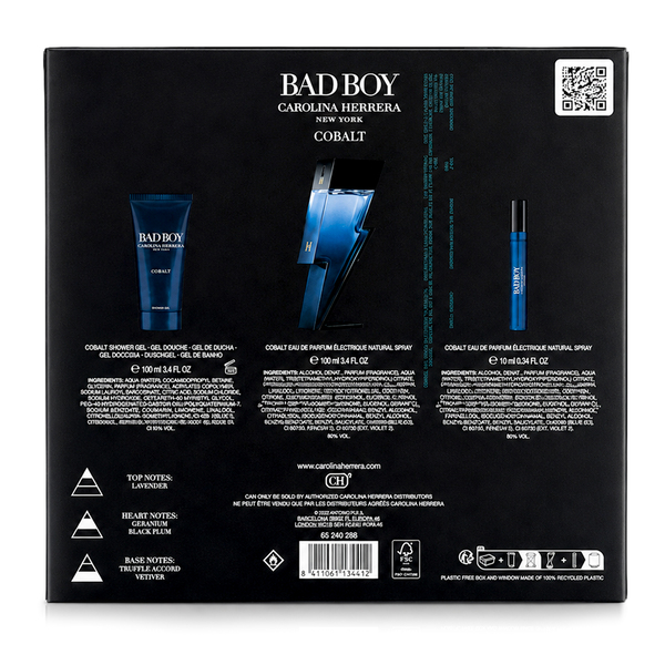 SC BAD BOY COBALT EDP 100ML + GEL DE DUCHA 100ML + PERFUMERO 10ML