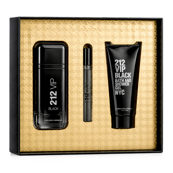 SC 212 VIP BLACK EDP 100ML + GEL DE DUCHA 100ML + PERFUMERO 10ML
