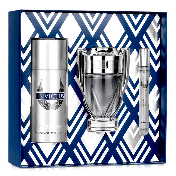 SC INVICTUS EDT 100ML + DESODORANTE 150ML + PERFUMERO