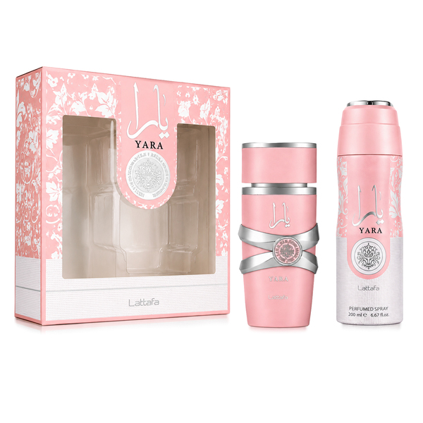 SD LATTAFA YARA EDP 100ML + YARA PERFUMED SPRAY 200ML