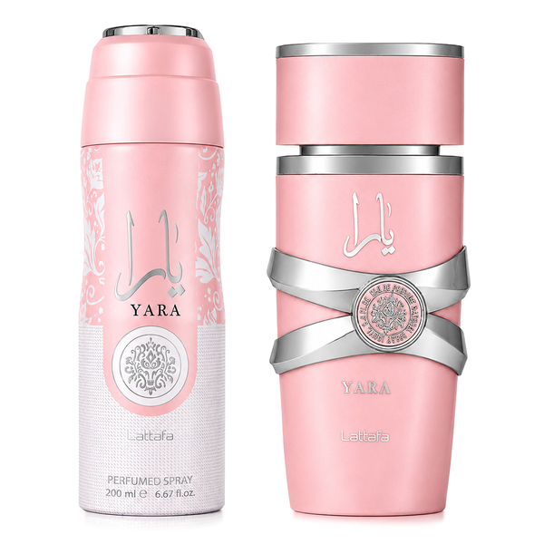 SD LATTAFA YARA EDP 100ML + YARA PERFUMED SPRAY 200ML