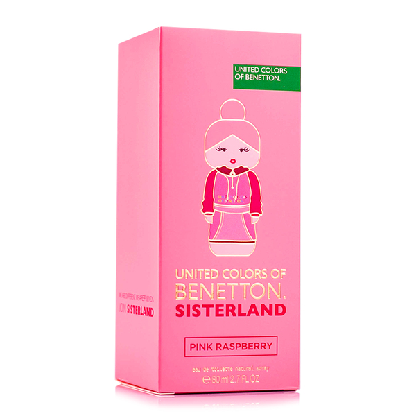 BENETTON SISTERLAND PINK RASPBERRY EDT 80ML