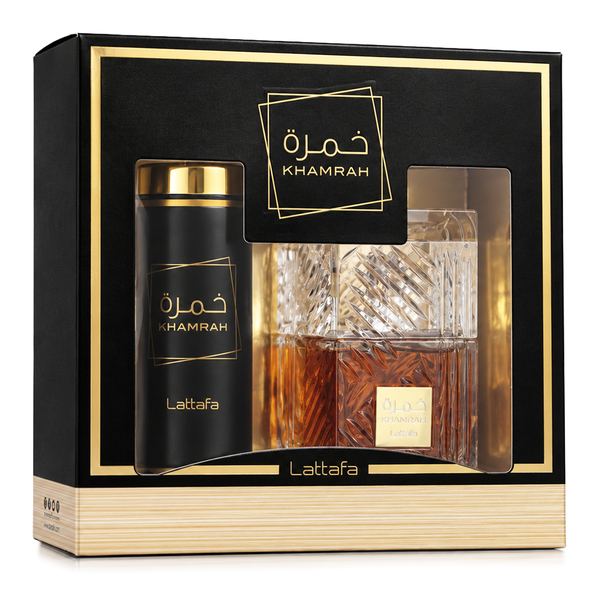 SC LATTAFA KHAMRAH EDP 100 ML + SPRAY PERFUMADO 200 ML