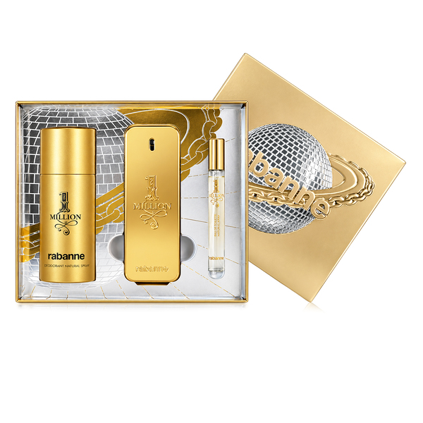 SC 1 MILLION EDT 100 ML + DESODORANTE 150 ML + PERFUMERO 10 ML