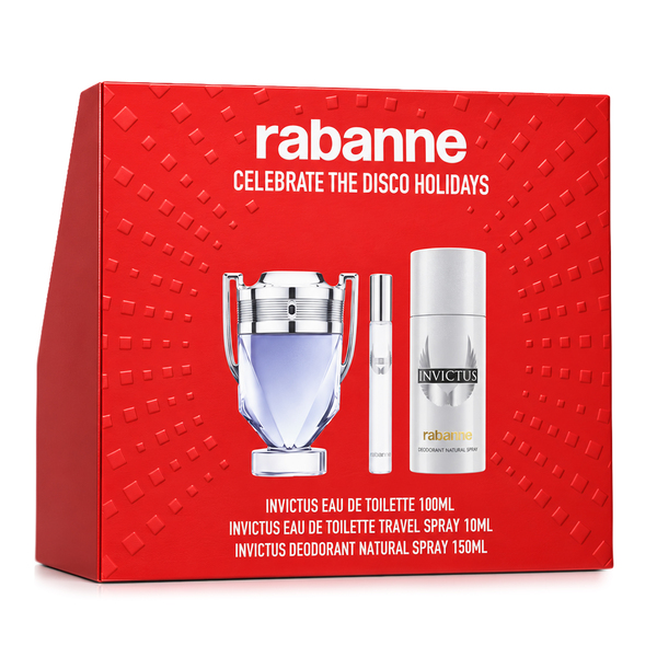 SC INVICTUS EDT 100 ML + DESODORANTE 150 ML + PERUFMERO 10 ML