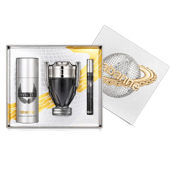 SC INVICTUS EDT 100 ML + DESODORANTE 150 ML + PERUFMERO 10 ML