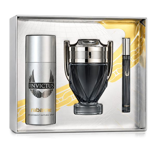 SC INVICTUS EDT 100 ML + DESODORANTE 150 ML + PERUFMERO 10 ML