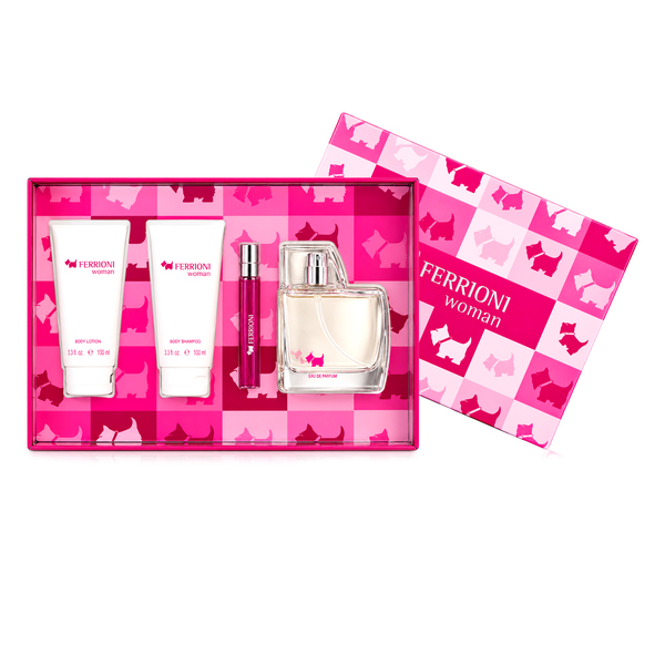 SD FERRIONI WOMAN EDP 100 ML + CREMA CORPORAL 100 ML + GEL DE DUCHA 100 ML + PERFUMERO 10 ML