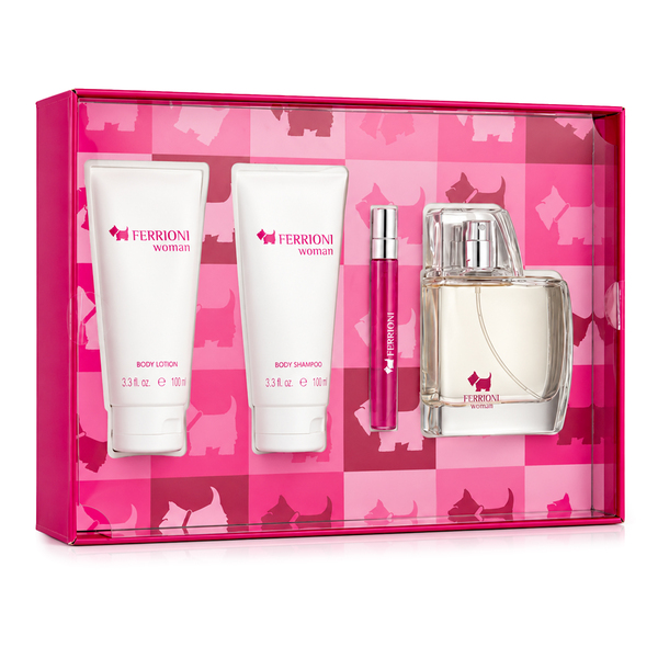 SD FERRIONI WOMAN EDP 100 ML + CREMA CORPORAL 100 ML + GEL DE DUCHA 100 ML + PERFUMERO 10 ML